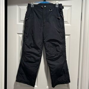 Marker Youth  Black Snow pants Size 160 converts to US 14/16.